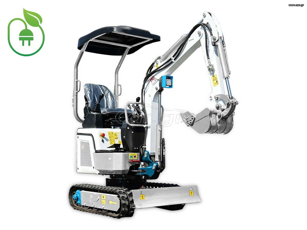 Εκσκαφέας Με Ερπύστριες Graecus 2026 EB12E-PRO Lithium Μικρός ερπυστριοφόρος εκσκαφέας 1.2T, ηλεκ