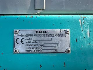 Εκσκαφέας Με Ερπύστριες Kobelco 2000 SK235 SR-thumb-7