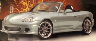 Mazda MX5 NB1 & NB2.Spoiler εμπρός TYP ''RACE DTM''