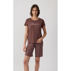 Minerva Γυναικεία Cotton Modal Πυτζάμα Βερμούδα Dots SS '26