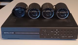 Ολοκληρωμένο σετ CCTV με κάμερες και 400GB HDD