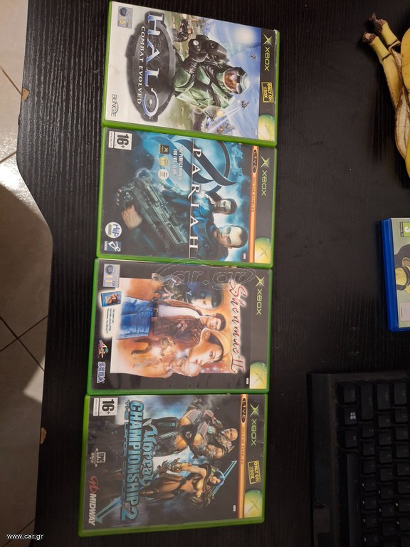4 παιχνίδια Xbox Original πλήρη