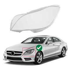 Κρύσταλλο Φαναριού Αριστερό Για Mercedes-Benz CLS W218 Pro Facelift 10-14 1 Τεμάχιο