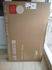 Τηλεόραση LG SMART TV QNED70A 55139cm μόνο με σπασμένο γυαλί για ανταλλακτικά πλακέτα ηχεία led πλαστικά βάση όλα καλά δεκτες ανταλλαγές η πώληση μεμονωμένα ανταλλακτικά παραλαβή Σταυρούπολη Νικόπολη