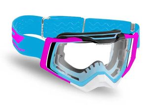 Μάσκα Μηχανής      3309 Rapid Goggles  Progrip Μαύρο-Τιρκουάζ-Ροζ