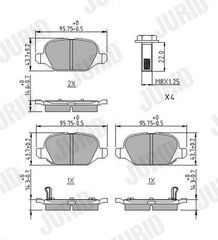 ΤΑΚΑΚΙΑ(REAR)-FCA PANDA(312,319) 1.3 D MULTI 12-