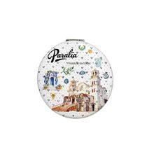 Kαθρέπτης τσέπης Souvenir - Paralia - 7*7*3cm - 871850