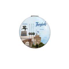 Kαθρέπτης τσέπης Souvenir - Thessaloniki - 7*7*3cm - 871826
