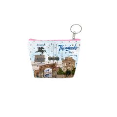 Πορτοφόλι Souvenir μπρελόκ mini - PVC - Thessaloniki - 11*7*4cm - 871806