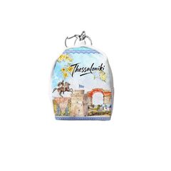 Πορτοφόλι Souvenir μπρελόκ mini - PVC - Thessaloniki - 7*9*4.5cm - 871787