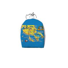 Πορτοφόλι Souvenir μπρελόκ mini - PVC - Chalkidiki - 7*9*4.5cm - 871782