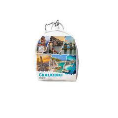 Πορτοφόλι Souvenir μπρελόκ mini - PVC - Chalkidiki - 7*9*4.5cm - 871781