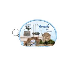 Πορτοφόλι Souvenir μπρελόκ mini - PVC - Thessaloniki - 10*8*3cm - 871766