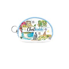 Πορτοφόλι Souvenir μπρελόκ mini - PVC - Chalkidiki - 10*8*3cm - 871760