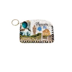 Πορτοφόλι Souvenir μπρελόκ - PVC - Thassos - 14*9cm - 871755