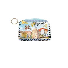 Πορτοφόλι Souvenir μπρελόκ - PVC - Thessaloniki - 14*9cm - 871747