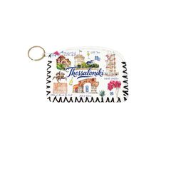 Πορτοφόλι Souvenir μπρελόκ - PVC - Thessaloniki - 14*9cm - 871744