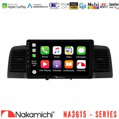 Nakamichi NA3615 Series Με Wireless Carplay & Android Auto Toyota Corolla 2002-2006 Media Station Tablet 9 (Black) | Pancarshop