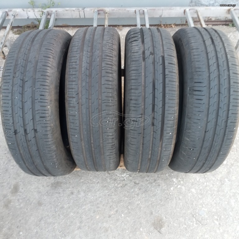 4 Ελαστικά 185/65R15 Continental - Firestone DOT(4824)!! Σέ άριστη κατάσταση