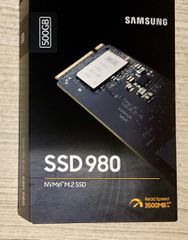 SAMSUNG EVO 980 ssdNvme M2 500 gb σφραγισμένο στο κουτί του αχρησιμοποίητο