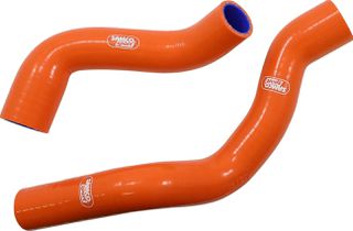 SAMCO SPORT RADIATOR HOSE KIT KTM ORANGE