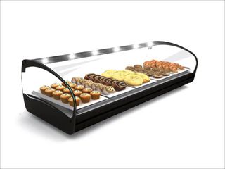 ΠΡΟΣΦΟΡΑ!!! Sayl SHK4L (84x39,5x27cm - Θερμοκρασία: +70°C Ξηρά Ζέστη - LED - 720Watt/230V ) SHARK 1P SAHARA Επιτραπέζια Θερμαινόμενη Βιτρίνα Tapas