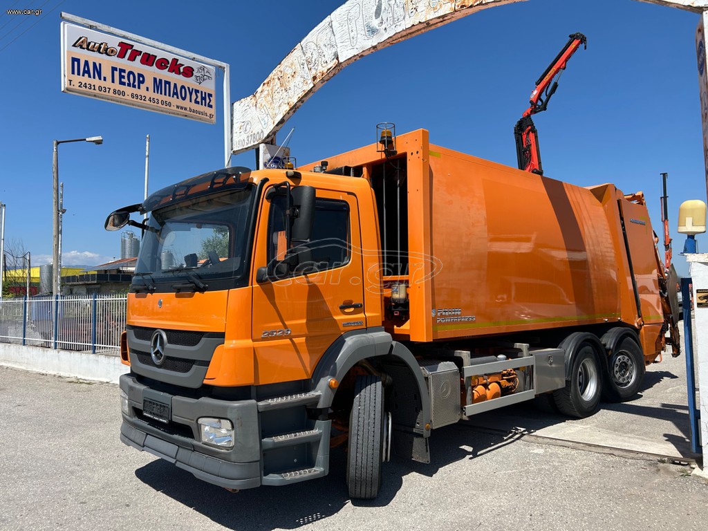 Απορριμματοφόρο Mercedes-Benz 2014 2629 AXOR 320000km 4,2μεταξ (2529 2532 2533  2540 2541 2544)