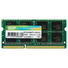 Silicon Power Μνήμη RAM DDR3 SODimm, 8GB, 1600MHz, CL11