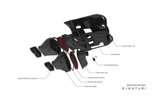 EVENTURI CARBON σύστημα εισαγωγής αέρος MERCEDES-BENZ G63 AMG Ετοιμοπαράδοτο-thumb-2