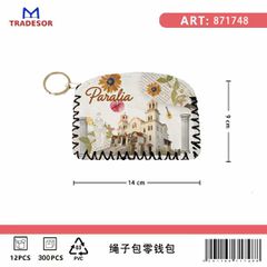Πορτοφόλι Souvenir μπρελόκ - Σετ 10pcs - PVC - Paralia - 14*9cm - 871748