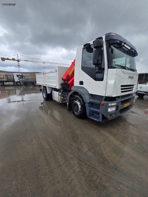 Ανατροπή + Γερανός Iveco 2007 360