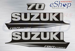 Αυτοκόλλητα σετ για Suzuki τετράχρονη df 70 έκδοση 2022