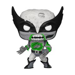 Funko Pop! Marvel: Zombies - Wolverine (B) (Glows in The Dark) (Special Edition) #662 Vinyl Figure
