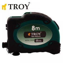 Τroy μετροταίνια με λεϊζερ 8m x 25mm Μέγεθος: 8m X 25mm