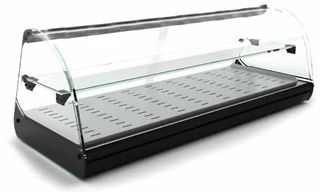ΠΡΟΣΦΟΡΑ!!! Sayl SH26 (119x39,5x36cm - Θερμοκρασία: +70°C - Ξηρά Ζέστη - 1.000Watt/230V ) CLASSIC 2P Επιτραπέζια Θερμαινόμενη Βιτρίνα με 1 Ράφι