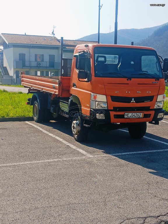 Ανατροπή Mitsubishi 2016 Canter 4x4