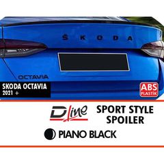 Αεροτομή πορτ-μπαγκάζ Skoda Octavia (2020+) Blade Style - μαύρη γυαλιστερή