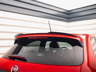 Αεροτομή οροφής για Fiat 500X (2014+) - μαύρη γυαλιστερή-thumb-1