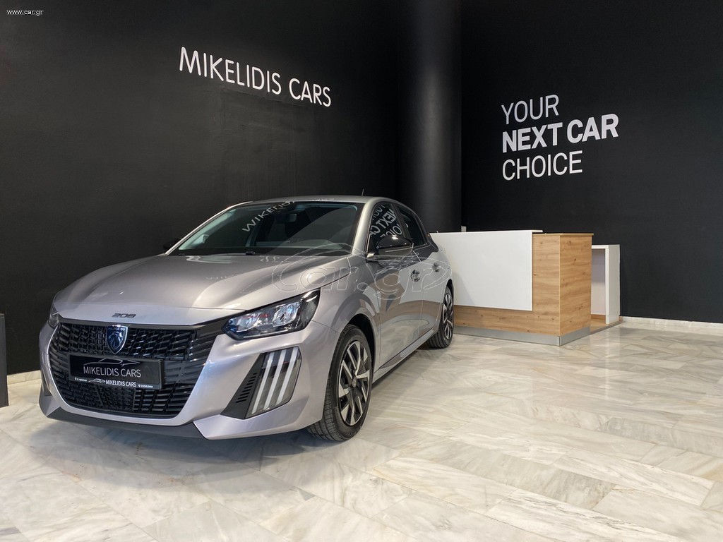 Peugeot 208 2025 FL Hybrid 100 E-DCS6 1.2 STYLE | Automatic | Greek |
