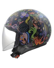 LS2 OF558 Sphere Lux II Bloom Black/Pink