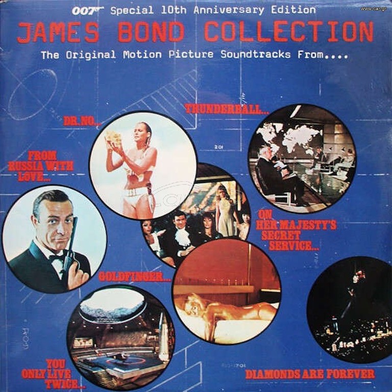JAMES BOND COLLECTION LP