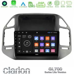 Clarion GL700 Lite Series 8Core Android11 2+32GB Mitsubishi Pajero 2002-2006 Navigation Multimedia Tablet 9" Με Carplay & Andr