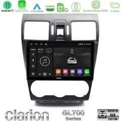 Clarion GL700 Series 8Core Android13 4+64GB Subaru Forester 2015-2018 Navigation Multimedia Tablet 9" Με Carplay & Android Aut