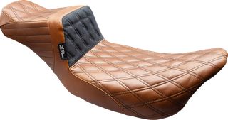 ---Κλειστά έως 21/8/2026--- LE PERA σέλα Tailwhip Daddy Long Legs LK-587DLTDV01 Harley Davidson FLHTK 1868 ABS 19-23 1τεμ καφέ