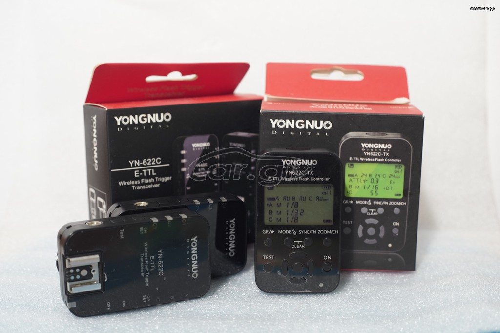 ΣΥΧΝΟΤΗΤΕΣ YOGNUO ΓΙΑ CANON TRANSCEIVER & CONTROLLER