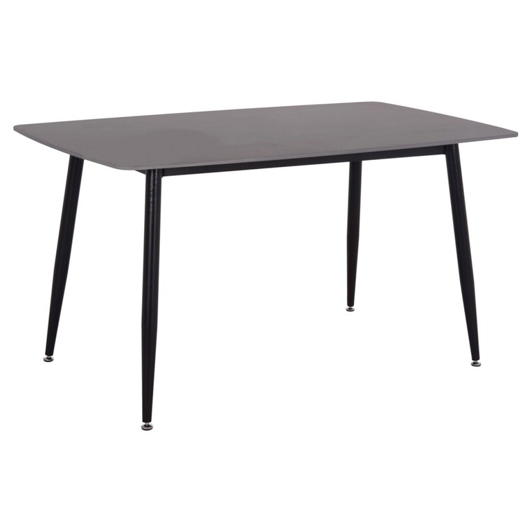 ΤΡΑΠΕΖΙ RAVEN HM18149.02 ΚΕΡΑΜΙΚΟ TOP ΜΕ ΟΨΗ ΜΑΥΡΟ ΜΑΡΜΑΡΟ 140x80x74Υεκ.