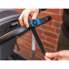ΒΑΣΗ ΚΙΝΗΤΟΥ QUAD LOCK QLM-STP QUICK RELEASE ΜΕ ΙΜΑΝΤΑ/VELCRO BLACK/BLUE-thumb-2