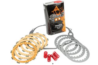 Κιτ Δισκοι & Μεταλλα Συμπλεκτη Aprilia Rs 50, Rx 50, Dt 50, Tzr 50 (Am6) Minarelli (5Τεμ) | Krm