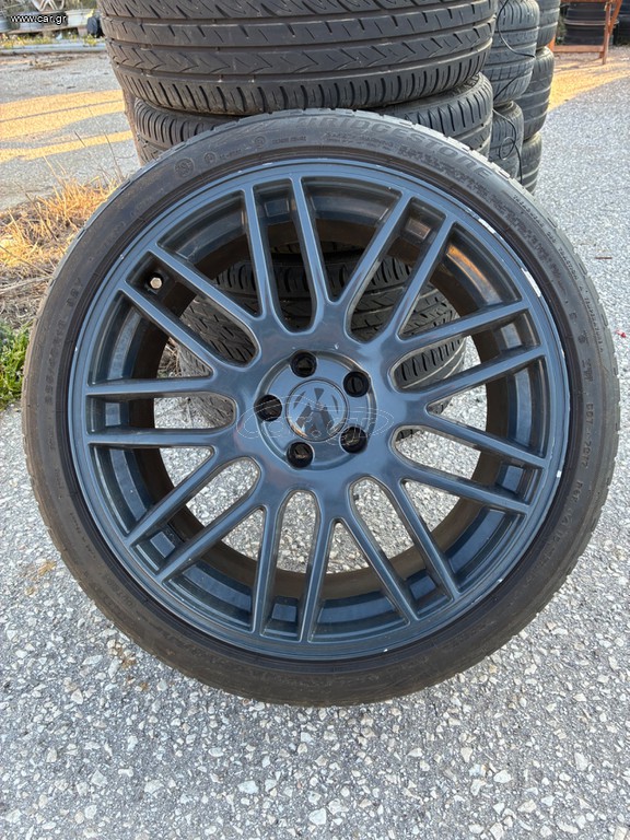 Τετράδα GTI γνήσιες 8,5χ18  5x100 vw seat Skoda