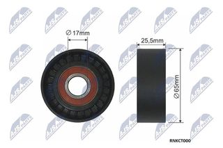 ΡΟΥΛΕΜΑΝ ΤΕΝΤΩΤ.ΔΥΝΑΜΟ C-ELYSEE  C3 I-II C4  , RNKCT000 , 1611425280 , VKM33074